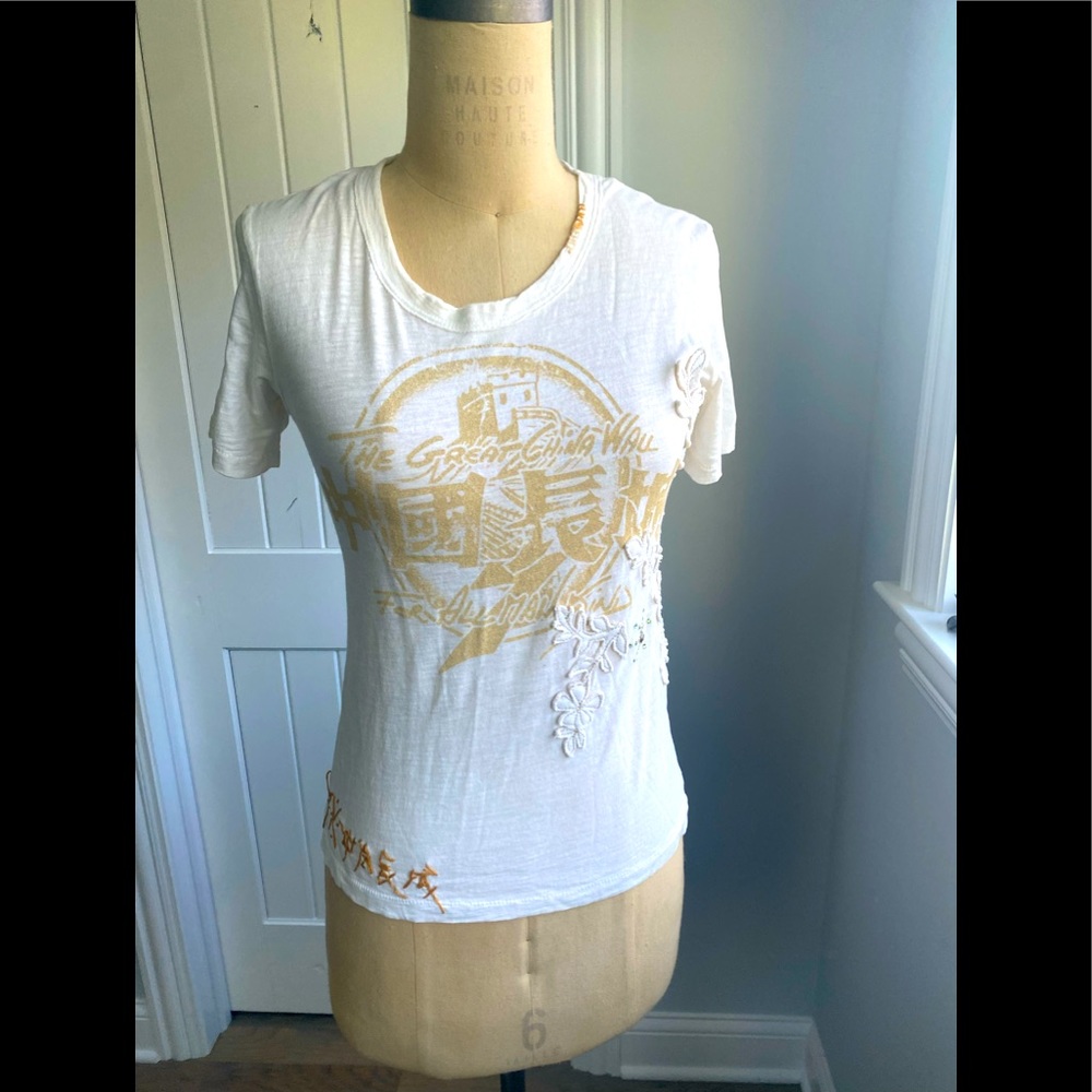 7 For All Mankind women t-shirt O/S